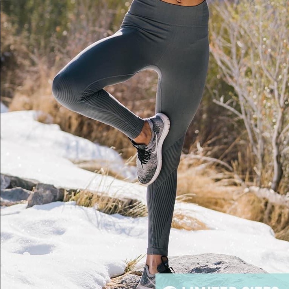 ZYIA grey performance leggings